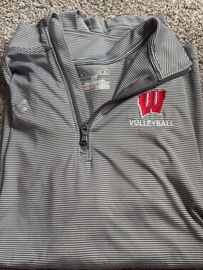 Under Armour Wisconsin Volleyball Quarter-Zip
